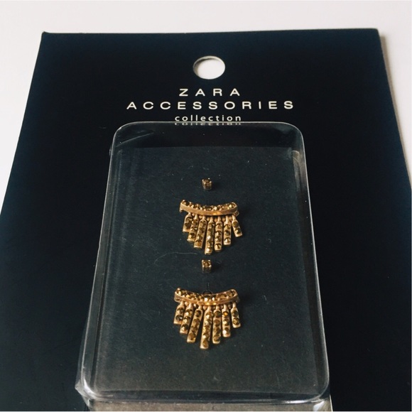 Zara Jewelry Ear Jacket Earrings Brand New In Box Poshmark
